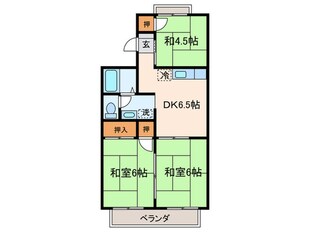 ボンセジュール霧ヶ丘の物件間取画像